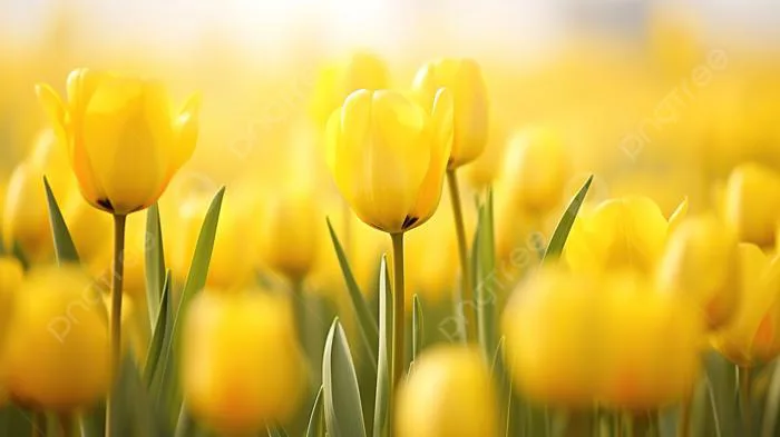 Hoa Tulip Vàng Nở Xung Quanh Một Số Cỏ Ảnh Và Hình ảnh Để Tải Về Miễn Phí -  Pngtree