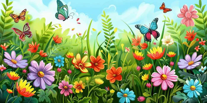 Hình ảnh Hoa Và Bướm Trên Nền Trời Ảnh Và Hình ảnh Để Tải Về Miễn Phí -  Pngtree