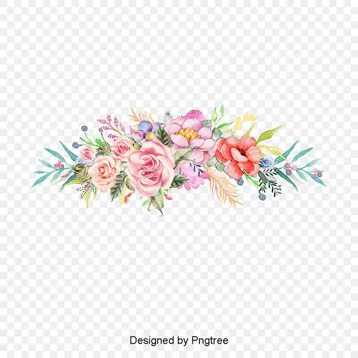 Hình ảnh Hoa Vẽ Tay PNG , Clipart Hoa Mùa Xuân, Hoa, Vòng Hoa PNG miễn phí  tải tập tin PSDComment và Vector