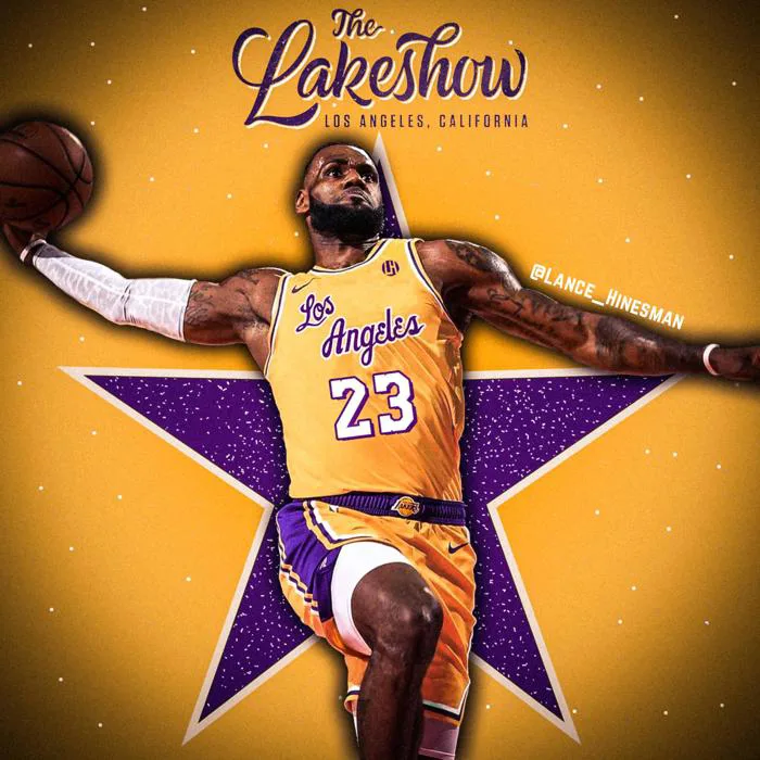 Tranh vẽ LeBron James (Các mẫu áo đấu & hình nền trong phần bình luận) :  r/lakers