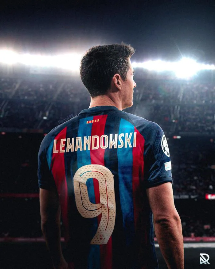 Lewandowski Barcelona Wallpapers - Top Free Lewandowski Barcelona  Backgrounds - WallpaperAccess
