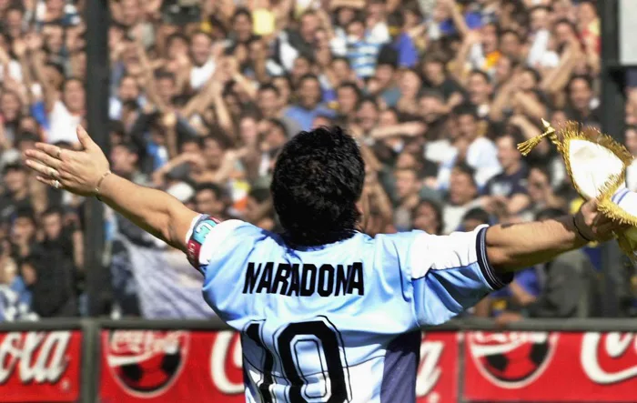 Wallpaper Capitan, Diego Armando Maradona, Argentine footballer for mobile  and desktop, section спорт, resolution 2048x1295 - download
