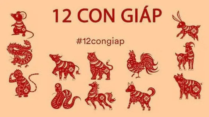 Hinh ảnh tượng trưng của 12 con giáp - AmiA - Nội thất đẹp, Giá rẻ tại Kho