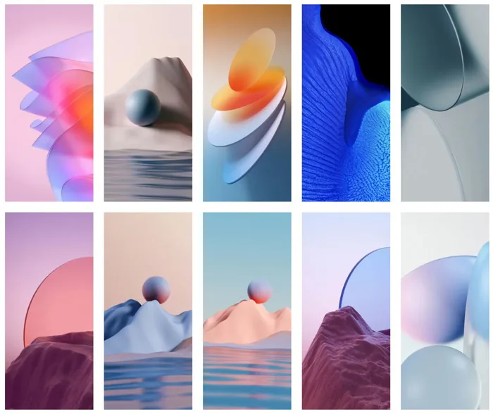 Mời tải về bộ hình nền màu sắc của OPPO Reno7 series
