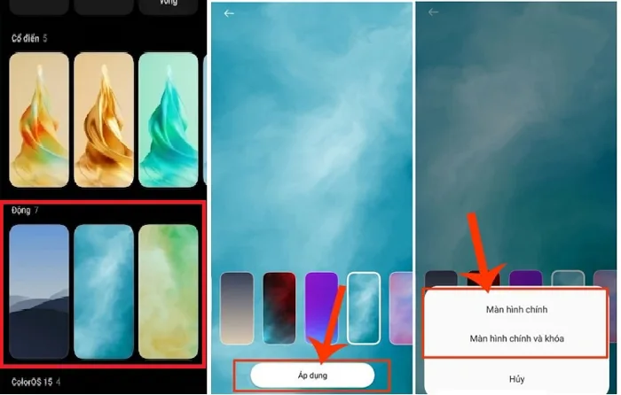 Cách cài hình nền động điện thoại OPPO đẹp mắt chỉ với vài bước