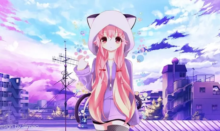 99+ Hình nền máy tính Anime cute, đẹp và sắc nét