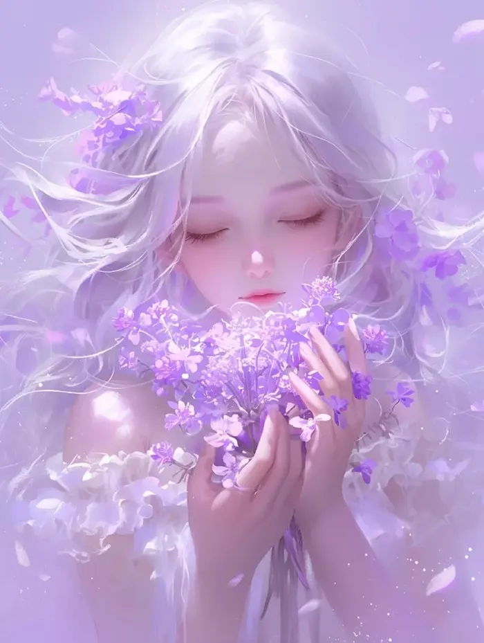 Khám phá bộ sưu tập avatar màu tím lạ mắt cho trang cá nhân