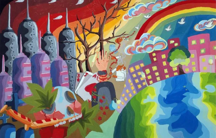 Mãn nhãn với những poster vẽ tay đầy sáng tạo của sinh viên FPT Polytechnic  TP HCM - Cao Đẳng FPT Polytechnic