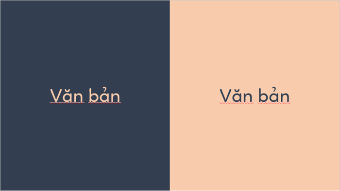 Tạo hiệu ứng ấn tượng với Powerpoint hình nền 2 màu chia đôi