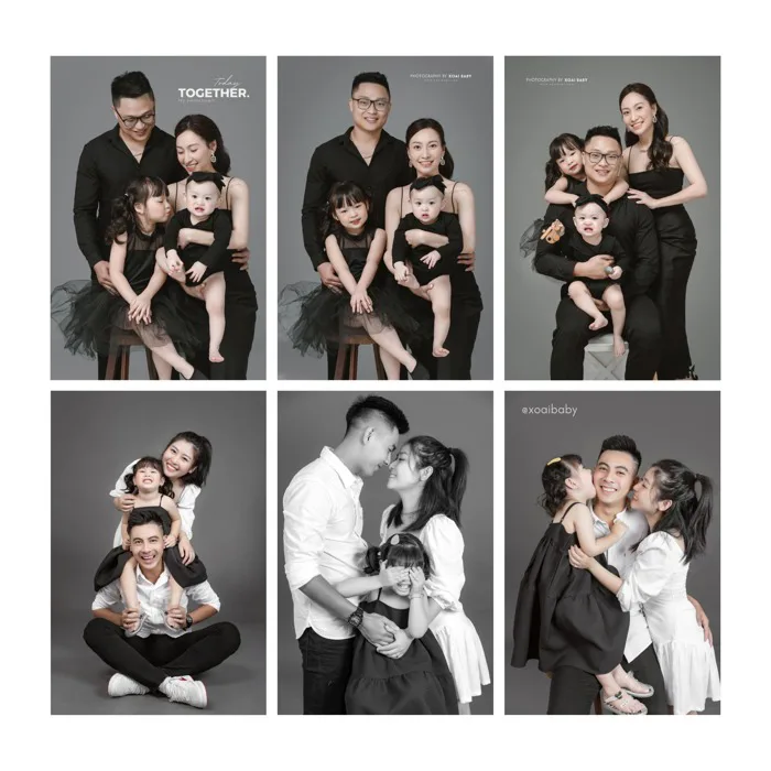 Phông Nền Chụp Ảnh Gia Đình Studio Nha Trang | Xoài Baby