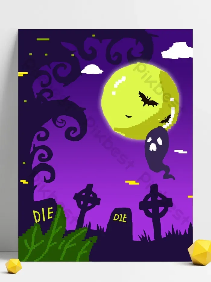 Tải miễn phí Hình ảnh Nền Màu Tím Halloween Bằng Tay Pixel Cổ điển Nền |  PSD chuyên nghiệp - Pikbest