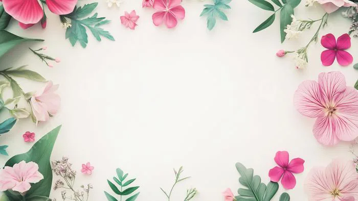 Hình nền Hoa Hoa Lá Cây Màu Sắc Tự Nhiên Nền, Những Bông Hoa, Lá, Viền Hoa  Background Vector để tải xuống miễn phí - Pngtree