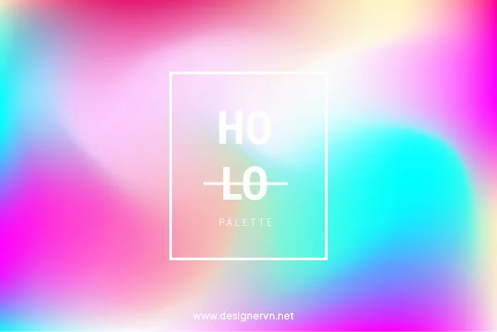 Bảng màu Hologram dành cho thiết kế | DesignerVN
