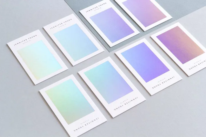 iDesign | Ứng dụng Holographic trong bộ nhận diện thương hiệu cho nhiếp ảnh  gia