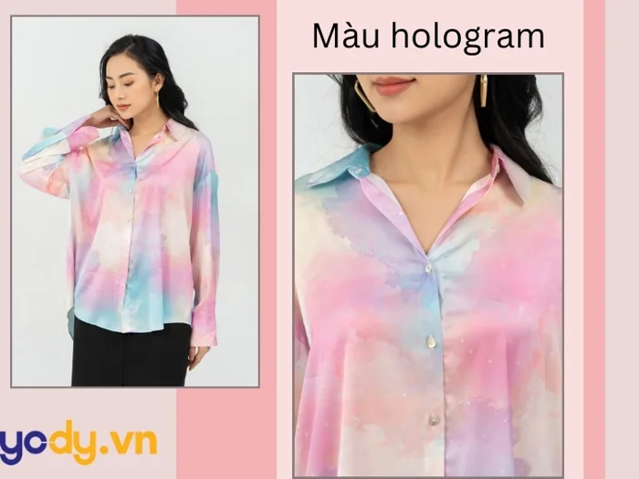 Màu hologram là gì? Bảng màu hologram dành cho thiết kế | Yody