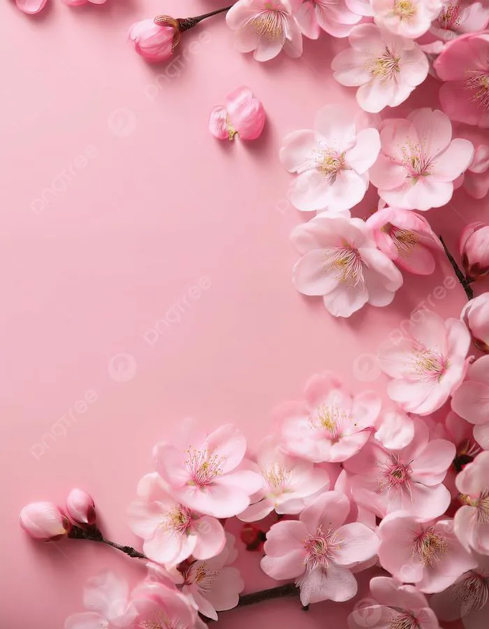 Nền Hoa Anh đào Màu Hồng Trên Nền Hồng Hình Nền Cho Tải Về Miễn Phí -  Pngtree