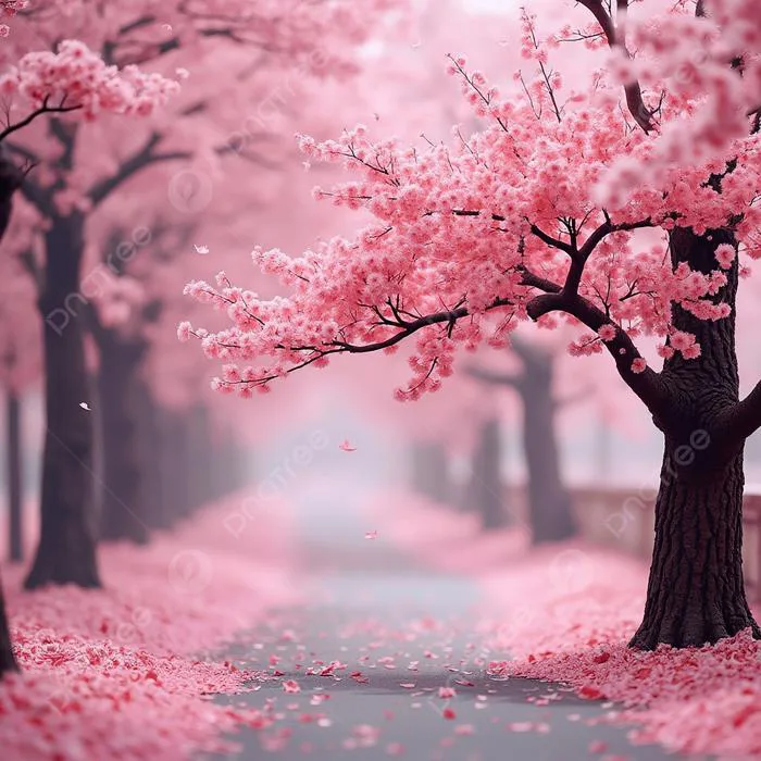 Hình nền Nền Cây Hoa Anh đào Màu Hồng, Một Quả Anh đào Màu Hồng, Nền Cây  Hoa, Thiên Nhiên Background Vector để tải xuống miễn phí - Pngtree