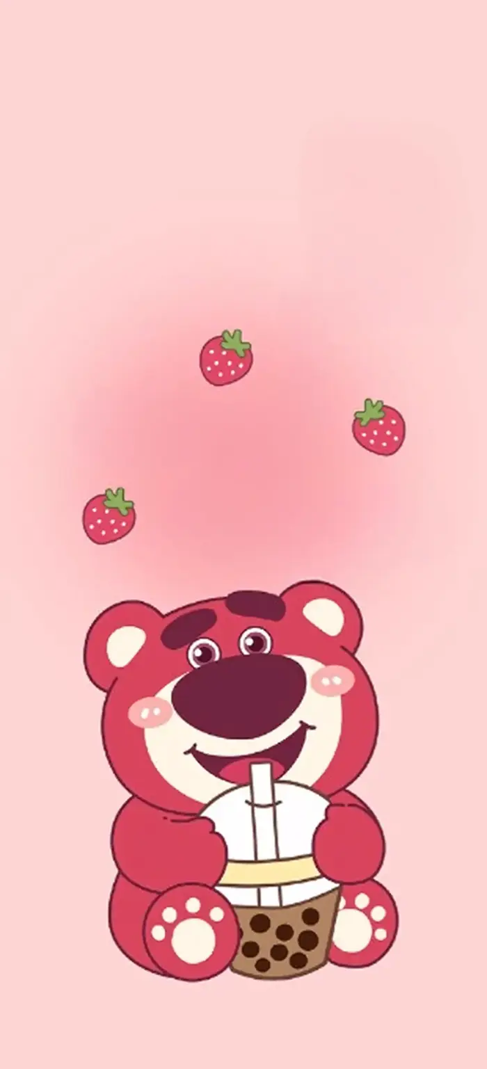 Tải 1.002+ Hình Gấu Dâu Hình Nền Gấu Lotso Hồng Cực Nét 4K