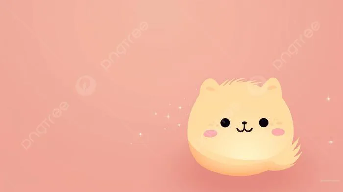 Con Mèo Nhỏ Màu Vàng Trên Nền Màu Hồng Ảnh Và Hình ảnh Để Tải Về Miễn Phí -  Pngtree