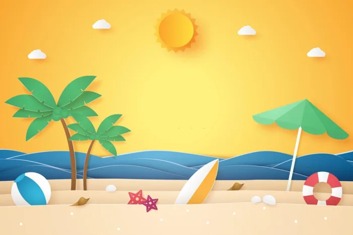 Background mùa hè đẹp