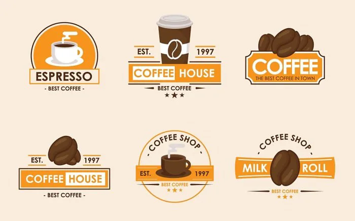 Mẫu Logo Cà phê đẹp nhất - Mia Art