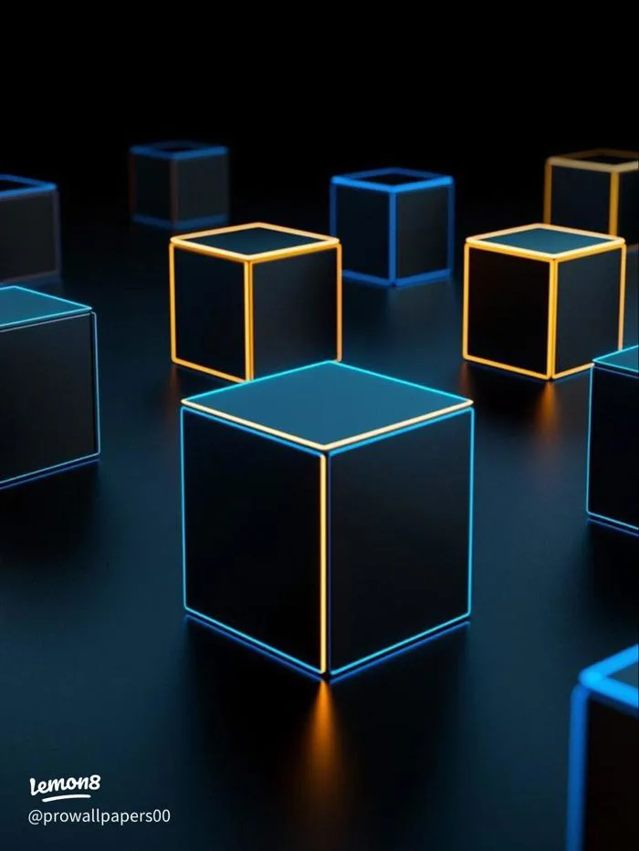 Hình nền iPhone 4K phát sáng 3D: bộ wallpaper đen, xanh lá và màu neon cực  đẹp