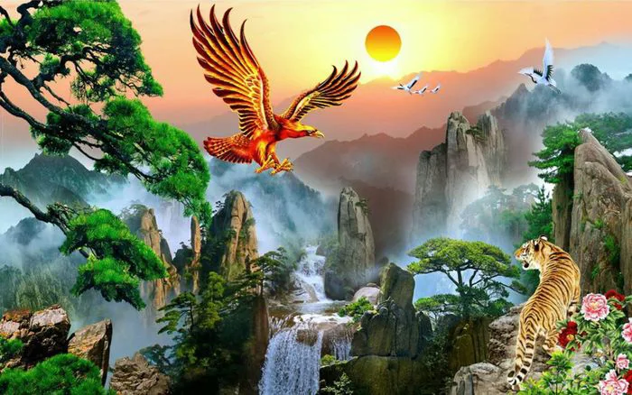 Hình nền phong thủy cho người mệnh Kim đẹp nhất