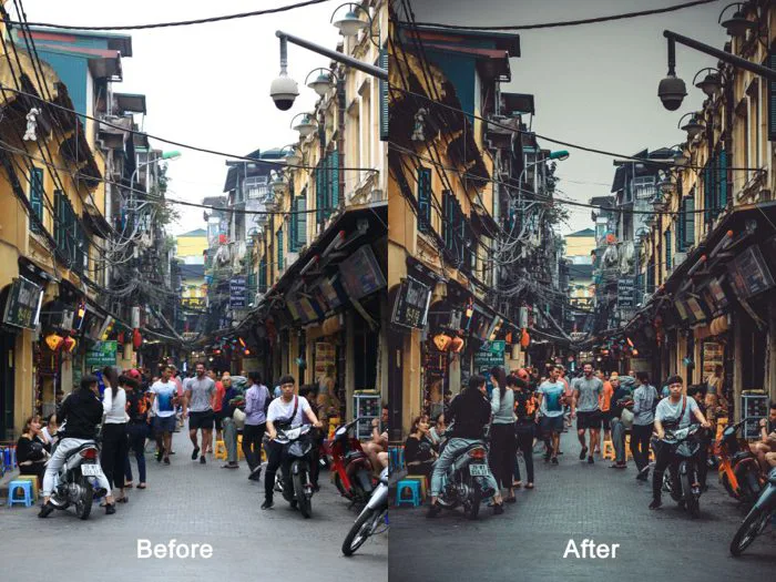 Blend màu ảnh retro chỉ với 30s bằng Photoshop