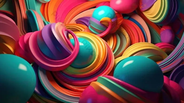 Tải miễn phí Hình Nền Rực Rỡ đầy Màu Sắc Và Hiện đại Kết Xuất 3d Nền | JPG  chuyên nghiệp - Pikbest