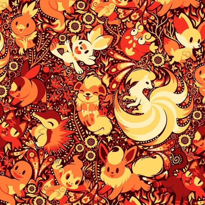 Ngắm bộ sưu tập tranh Pokemon rực rỡ sắc màu khiến fan hâm mộ mê tít