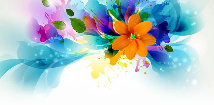 Mẫu Nền Thư Sắc Màu Rực Rỡ | ID#: 3238 | HinhNenEmail.com