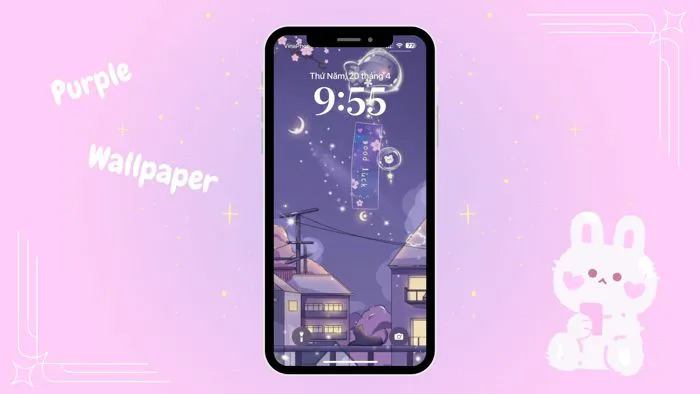 Color Wallpaper: Yêu màu tím, ghét sự giả dối thì không thể bỏ qua bộ hình