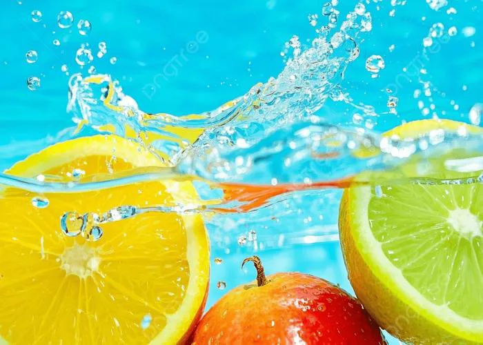 Hình nền Trái Cây Mùa Hè Trong Nước Trên Nền Màu Xanh, Mùa Hè, Hoa Quả, Quả  Việt Quất Background Vector để tải xuống miễn phí - Pngtree