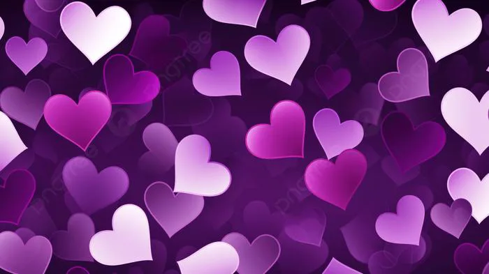 Hình nền Nền Trái Tim Màu Tím Hoa Văn Liền Mạch Hình Nền đáng Yêu Với Họa  Tiết Trái Tim Dễ Thương, Mẫu Dệt, Mẫu In, Thiết Kế Dệt May Background Vector