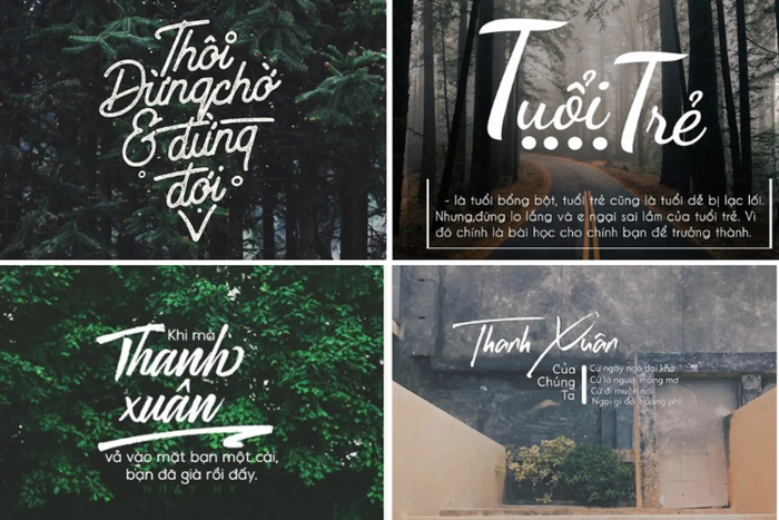 Tại sao dùng typo chữ trắng cho thiết kế? Gợi ý những mẫu đẹp