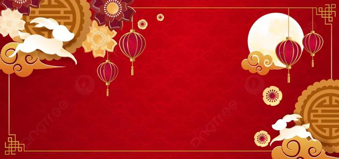 Hình nền Tết Trung Thu Lễ Hội Truyền Thống Nền đỏ, Màu đỏ, Tết Trung Thu,  đám Mây Trung Quốc Background Vector để tải xuống miễn phí - Pngtree