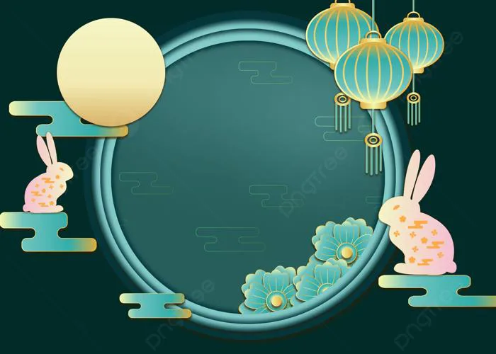 Background Trung Thu đẹp, mẫu phông tết Trung Thu độc đáo