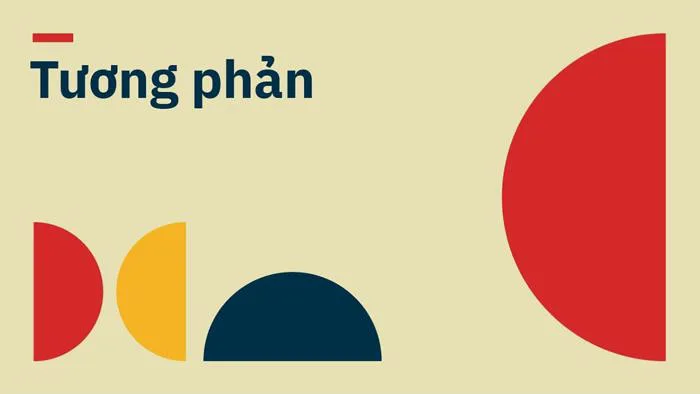 Tương phản trong thiết kế: Nguyên tắc thú vị và độc đáo