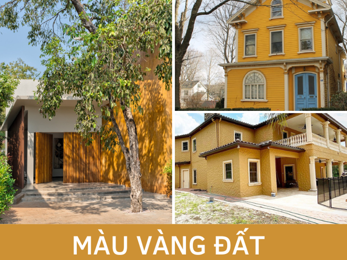 Màu vàng đất có ý nghĩa gì? 50+ Mẫu sơn nhà màu vàng đất đẹp | Yody