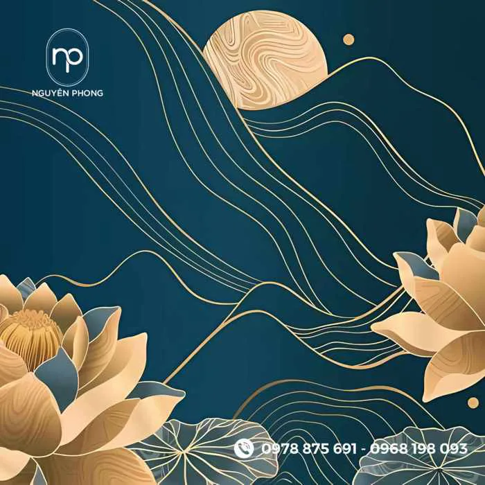 Nền Hoa Văn Chìm Vector Độc Đáo Cho Tem Bảo Hành