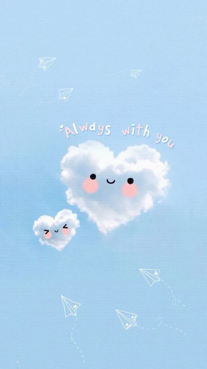 Tình yêu | Hình vui, Cute xanh dương, Nền điện thoại màu xanh
