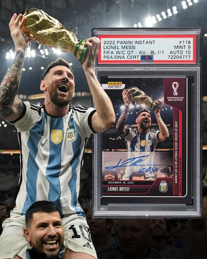 Khoảnh khắc Messi vô địch World Cup được bán với giá... hơn 3 tỷ Đồng