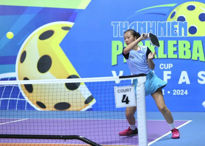 Vợt thủ hào hứng khi đấu pickleball vừa vui, vừa 'lãi' ảnh đẹp