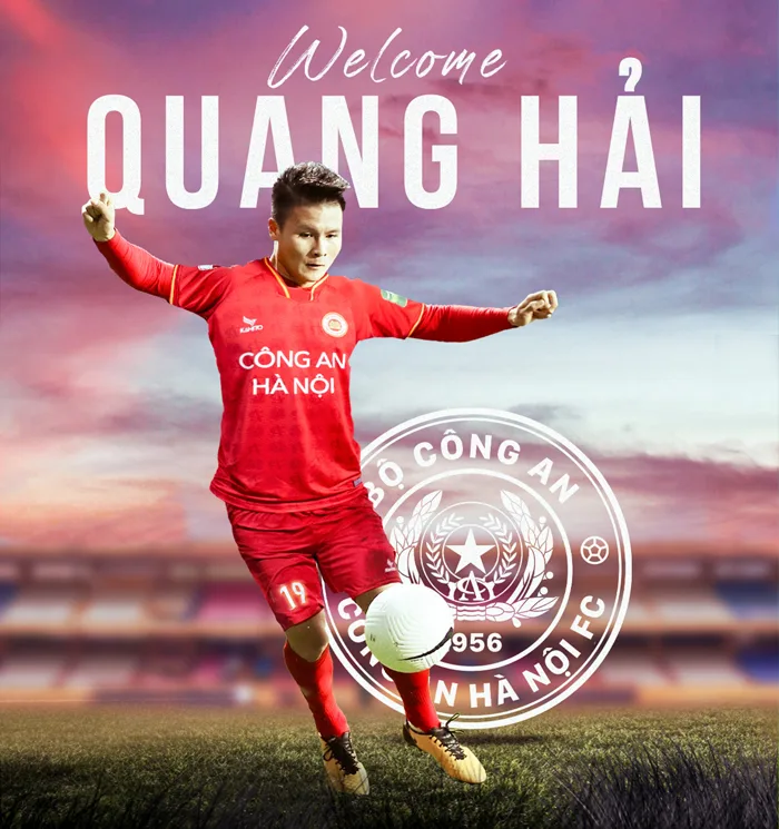Quang Hải gia nhập câu lạc bộ Công an Hà Nội