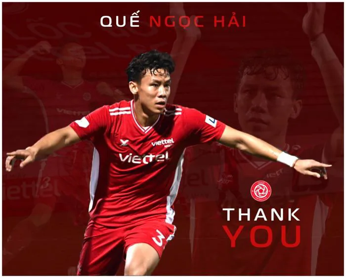 Chuyển nhượng V-League: Quế Ngọc Hải chính thức chia tay Viettel FC