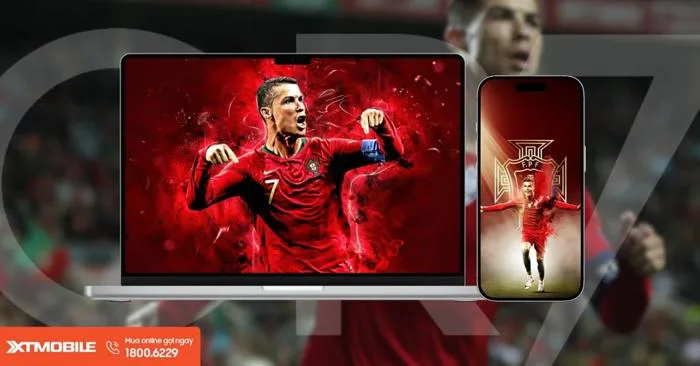 Tải ngay hình nền Ronaldo 4K ngầu nhất cho điện thoại, máy tính