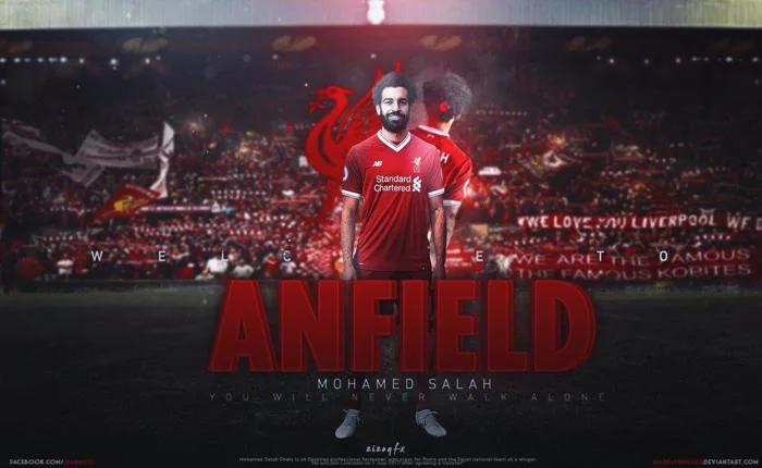 Mohamed Salah Liverpool Wallpapers - Wallpaper Cave