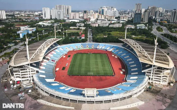 Sân Mỹ Đình hoàn tất tu sửa, sẵn sàng cho 2 trận vòng loại World Cup 2022 |  Báo Dân trí
