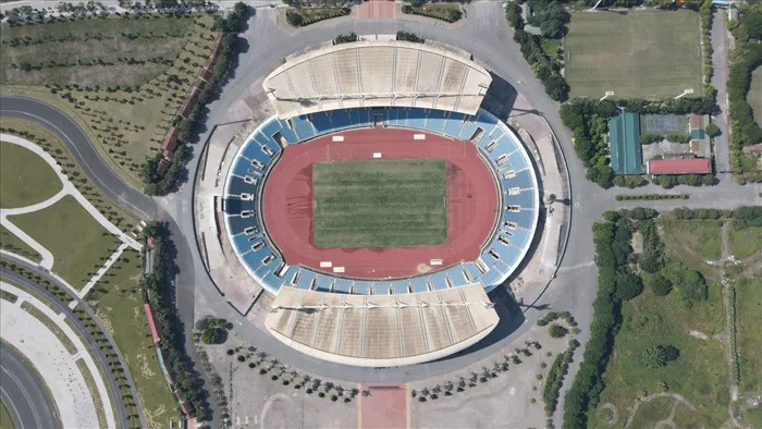 Thực trạng mặt cỏ sân vận động Mỹ Đình chuẩn bị cho SEA Games 31
