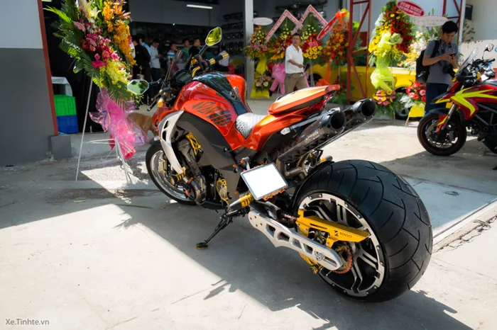 Độ Z1000 bánh lớn cực 